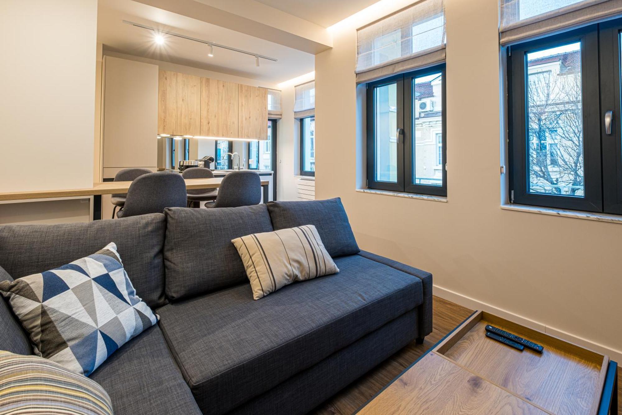 North 21 - Brand New Modern 1Bd Apt In Sofia Center By Flat Mаnager Eksteriør billede